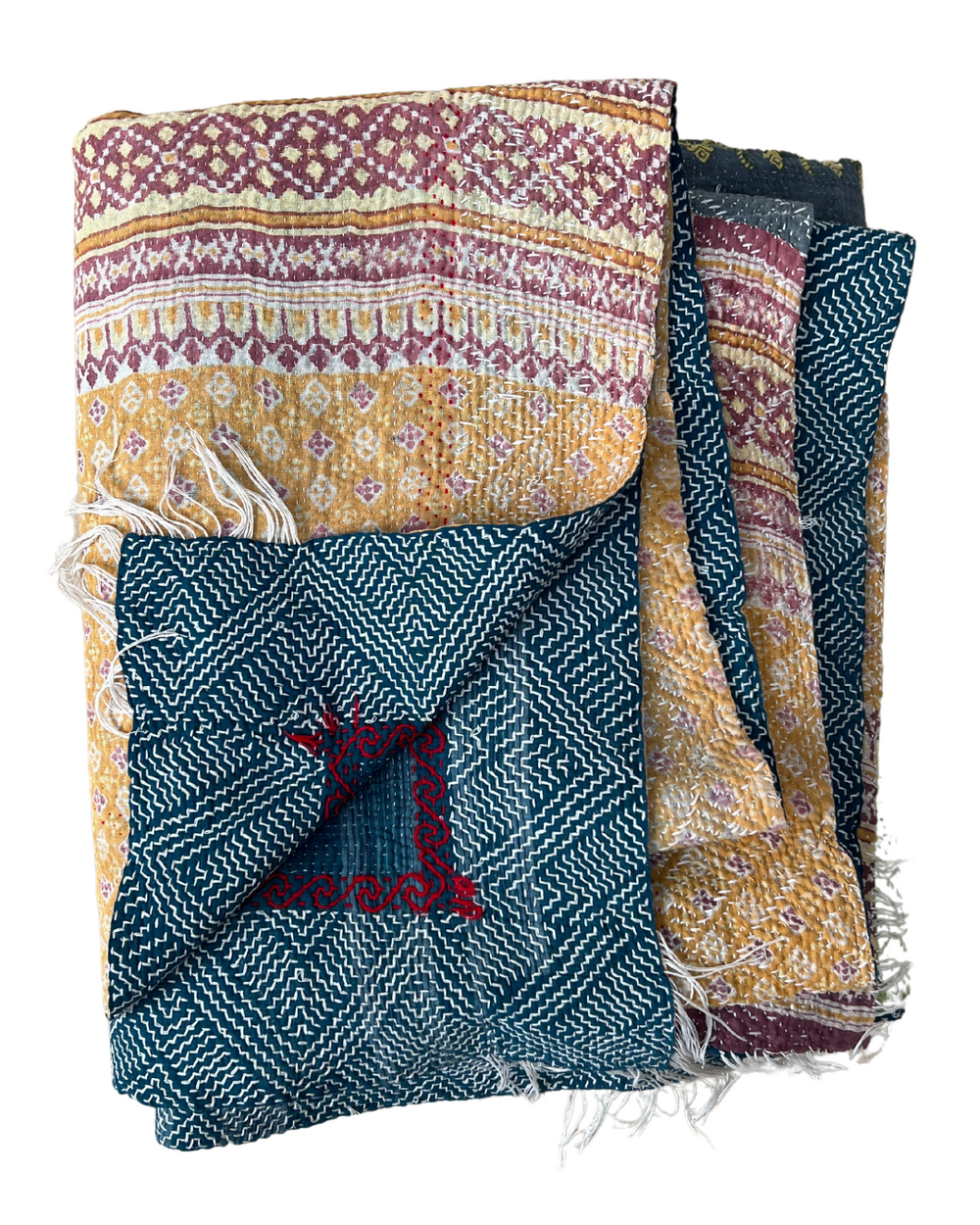 Midweight Kantha Quilt No. 734
