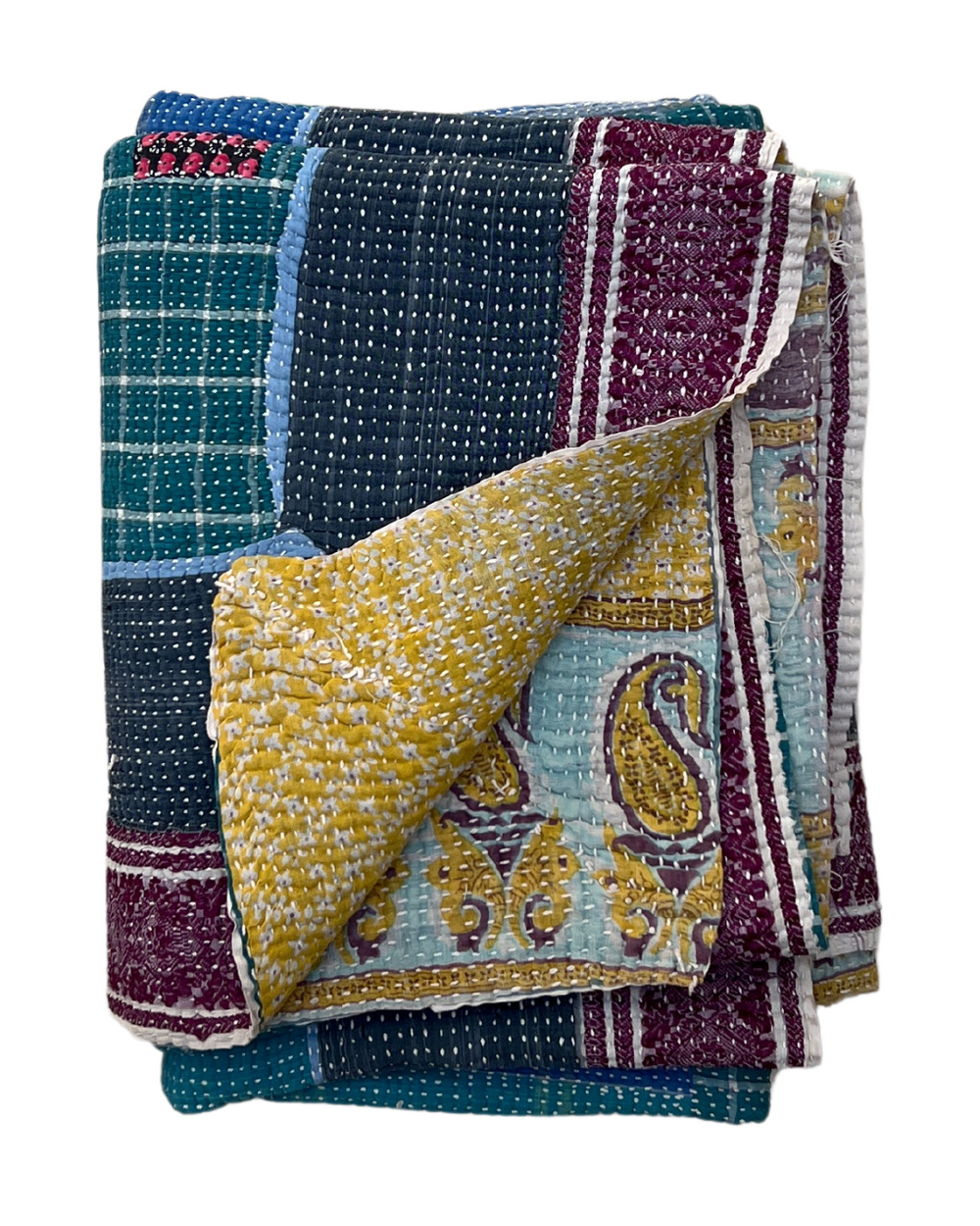 Heavyweight Kantha Quilt No. 621