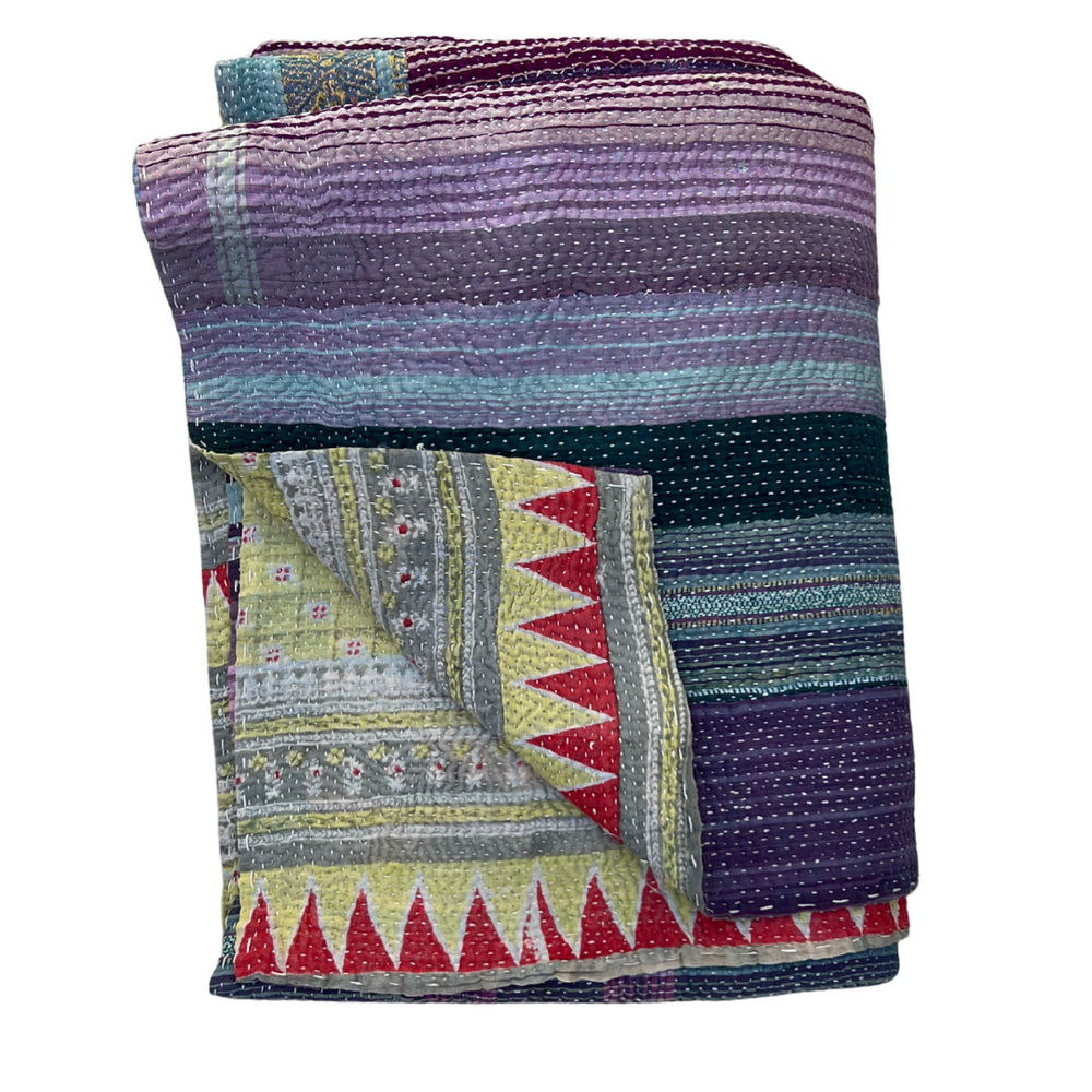 Heavyweight Kantha Quilt No. 828
