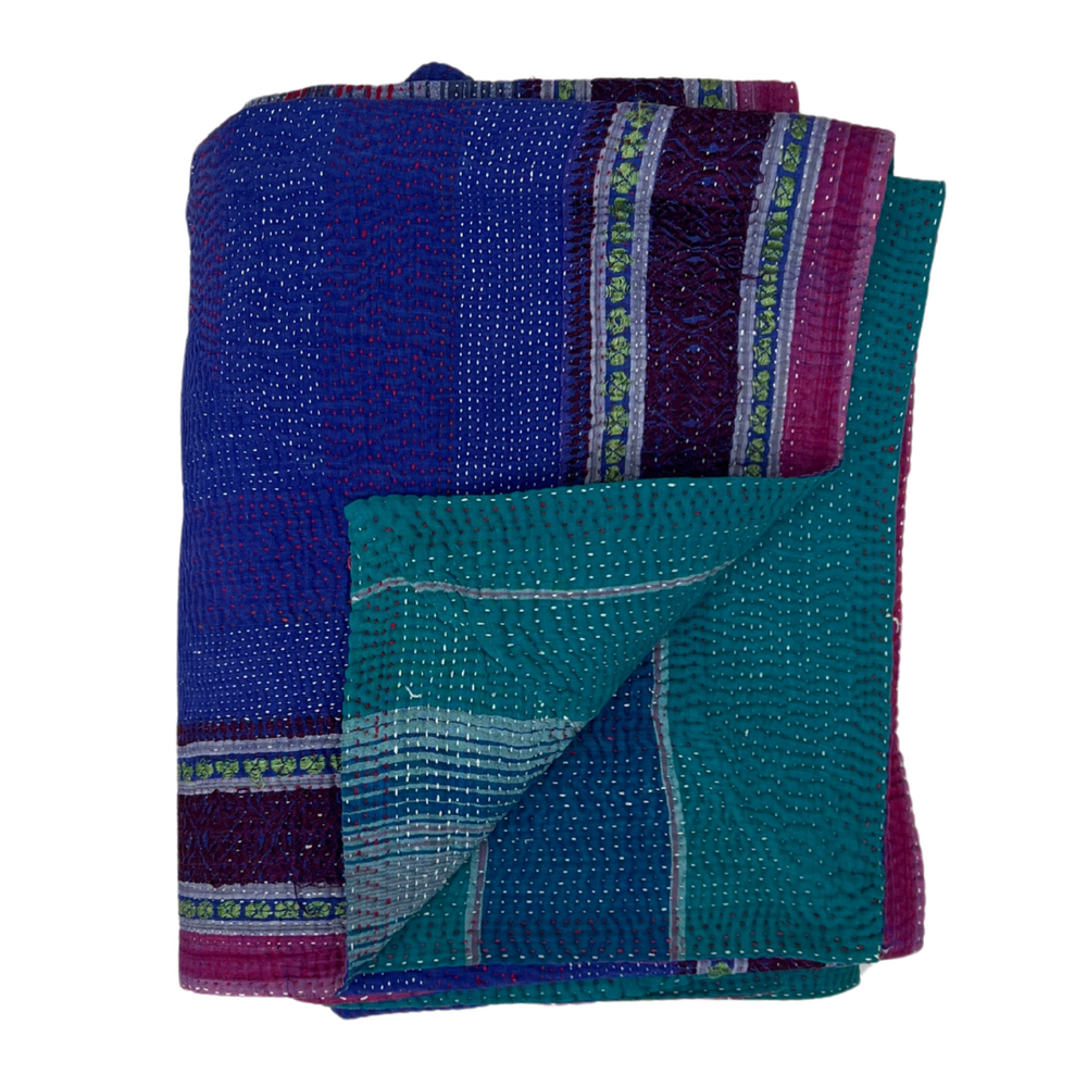 Midweight Kantha Quilt No. 787