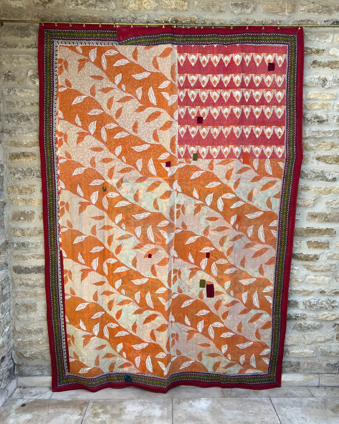 Midweight Kantha Quilt No. 797