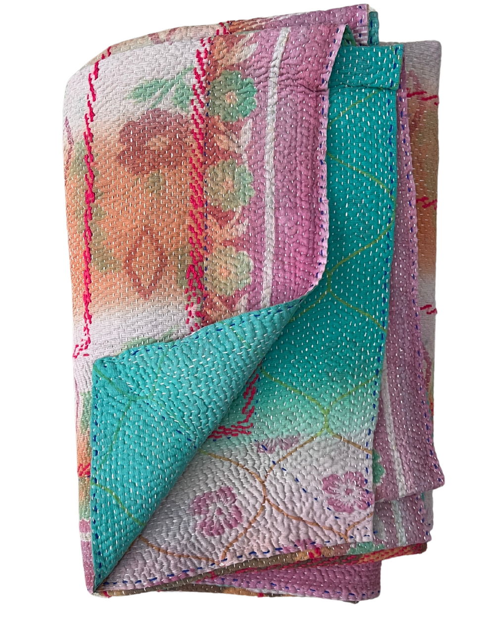 Midweight Kantha Quilt No. 744