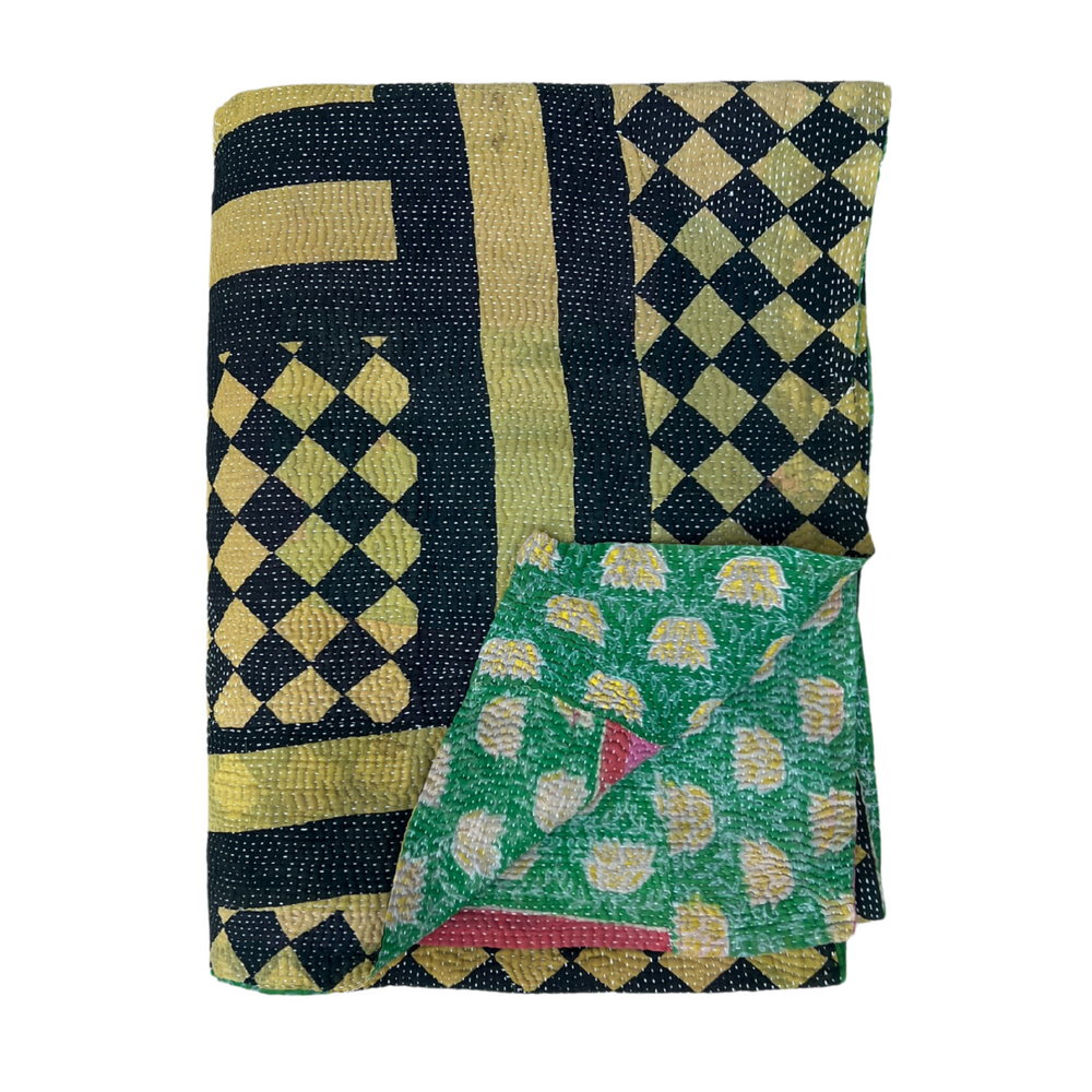 Midweight Kantha Quilt No. 783