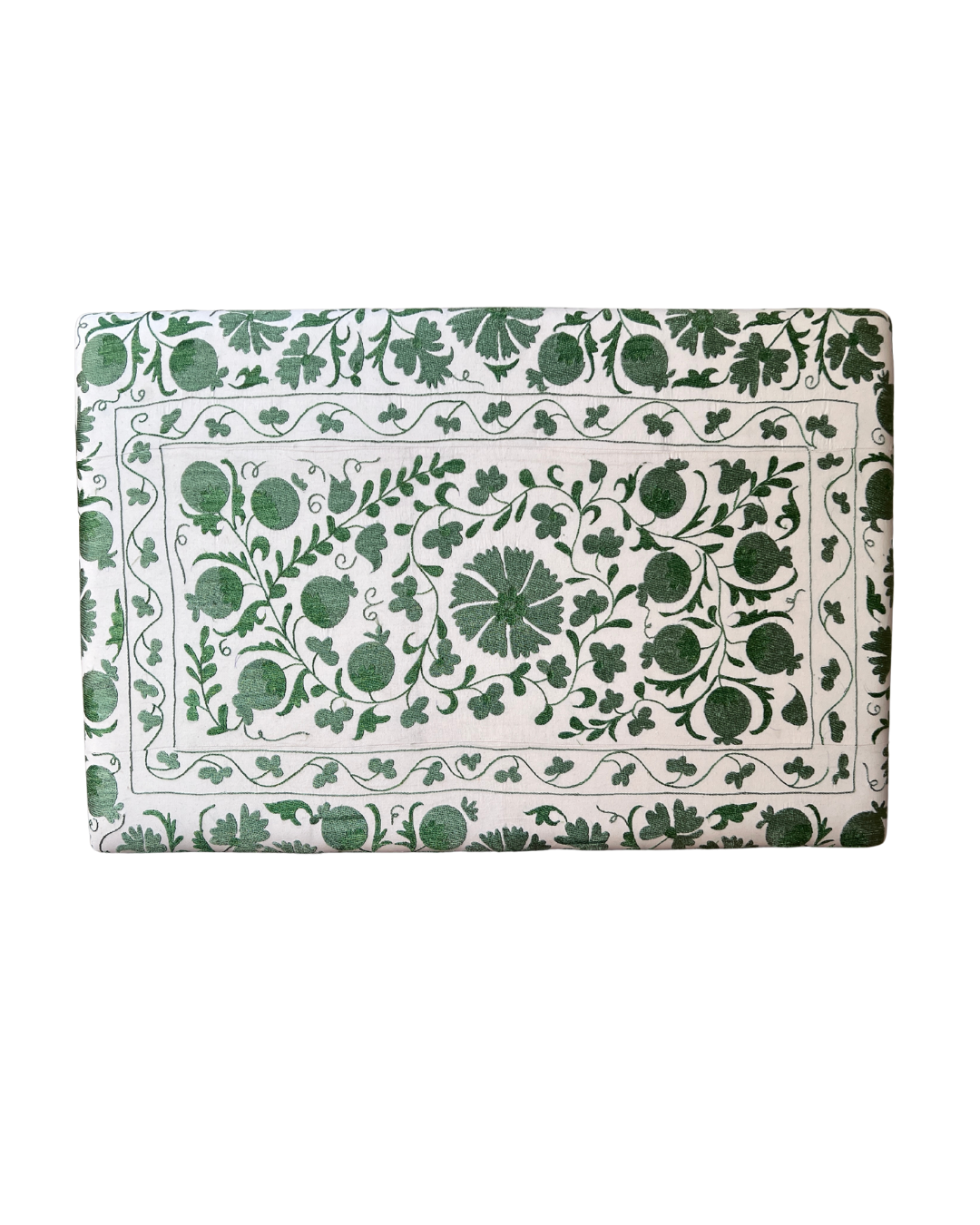 Green Suzani Double Headboard