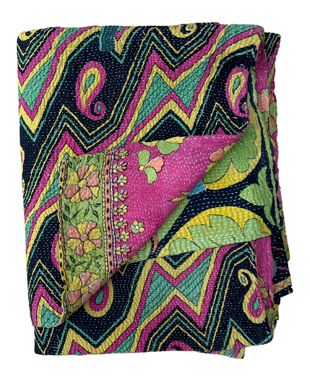 Midweight Kantha Quilt No. 719