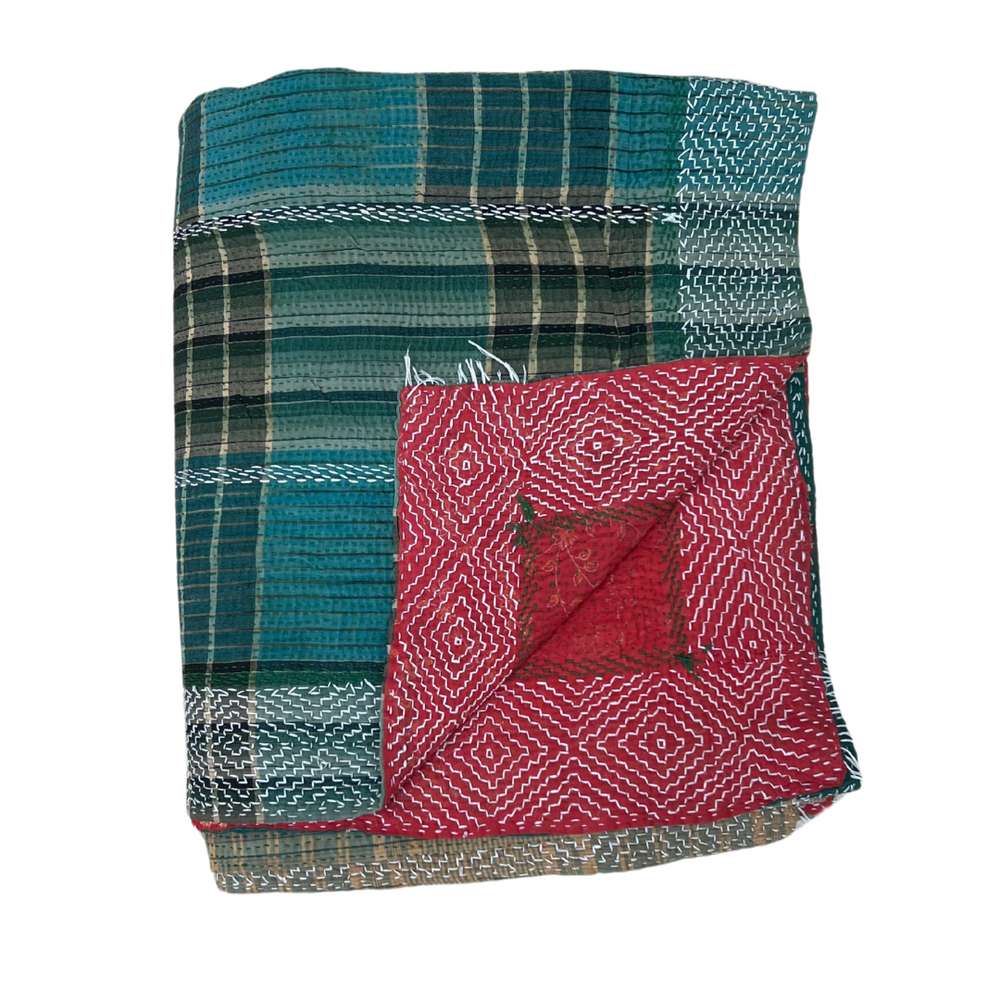 Midweight Kantha Quilt No. 790