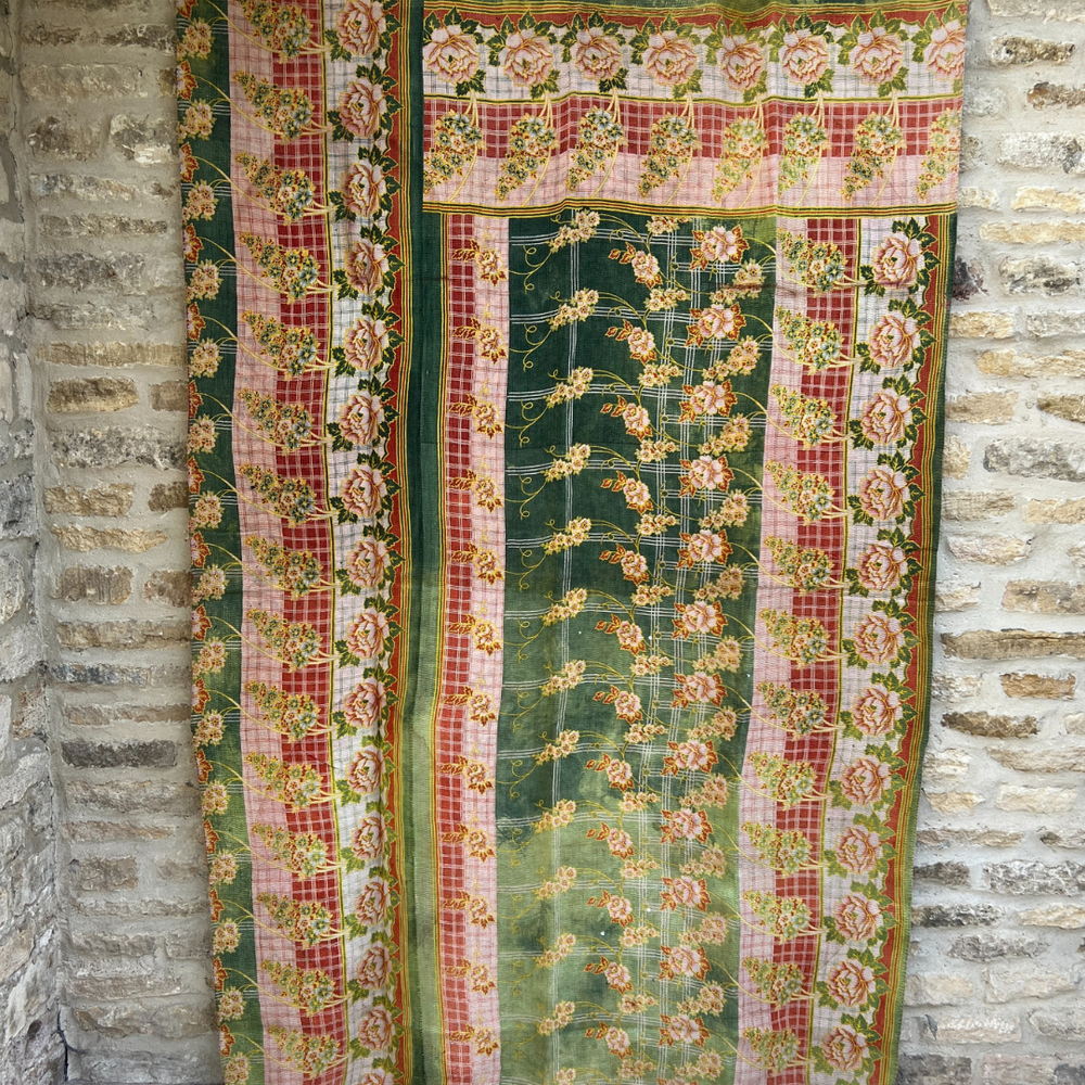 Lightweight Kantha Quilt No. 776