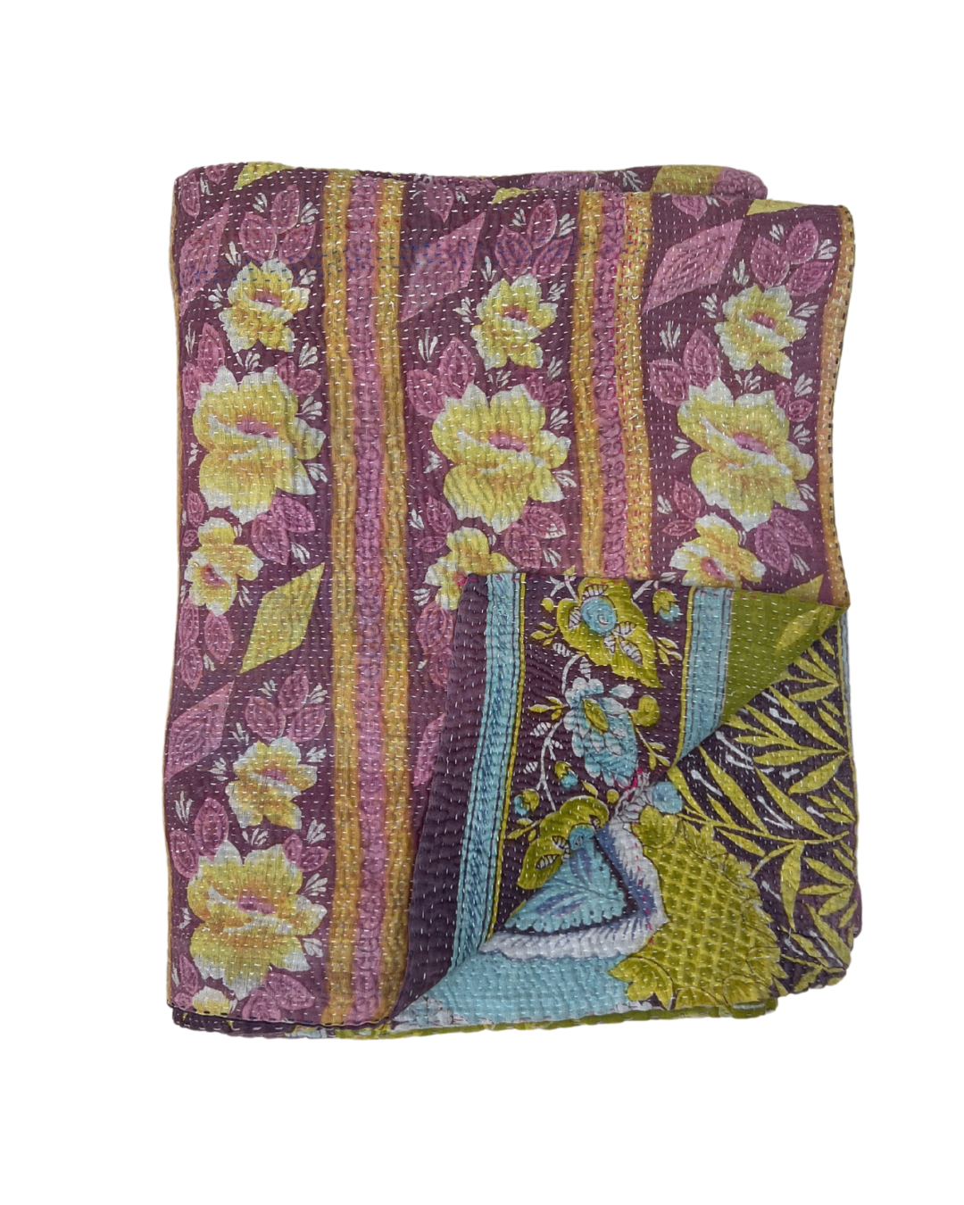 Midweight Kantha Quilt No. 796