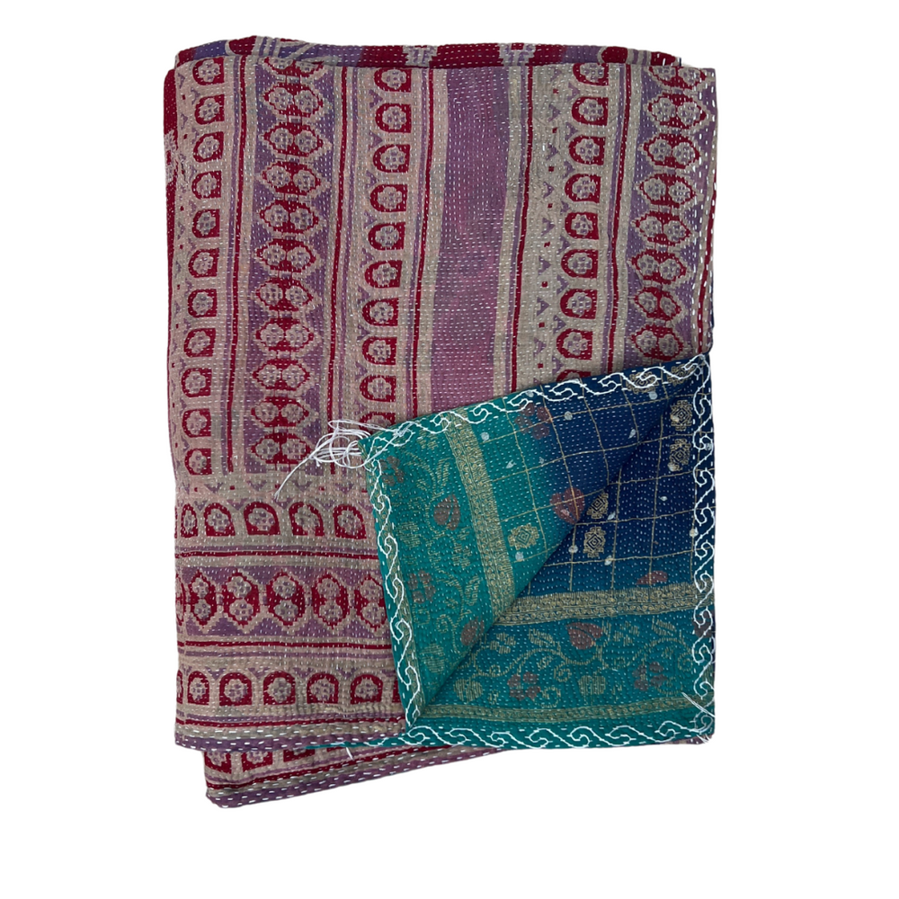 Midweight Kantha Quilt No. 784