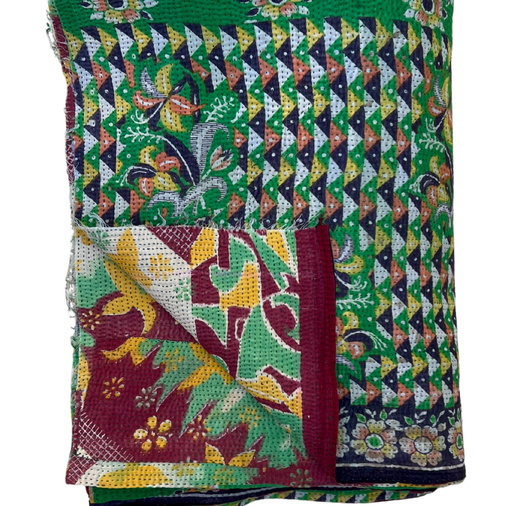 Heavyweight Kantha Quilt No. 831