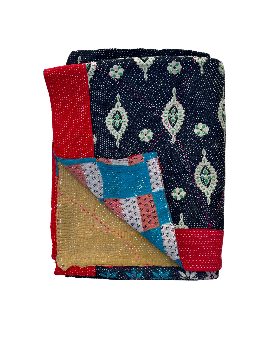 Heavyweight Kantha Quilt No. 827