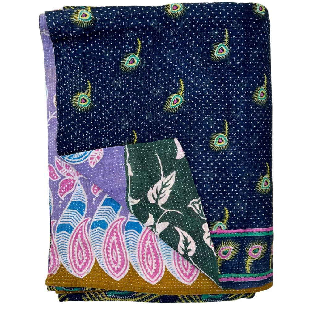 Midweight Kantha Quilt No. 818