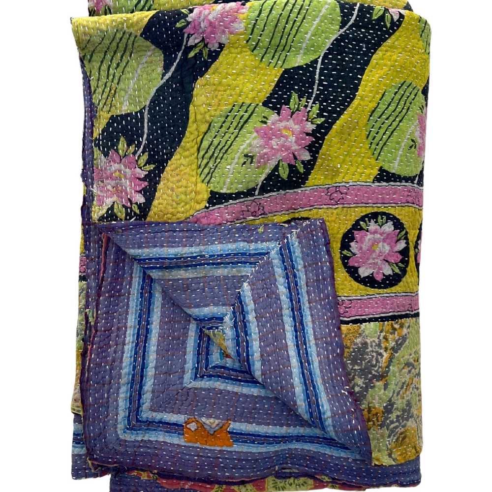 Heavyweight Kantha Quilt No. 829