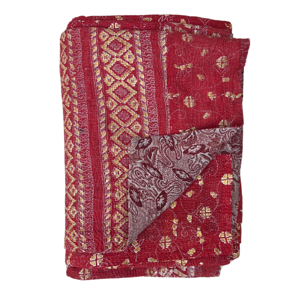 Midweight Kantha Quilt No. 785