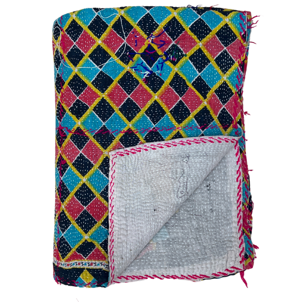 Midweight Kantha Quilt No. 801