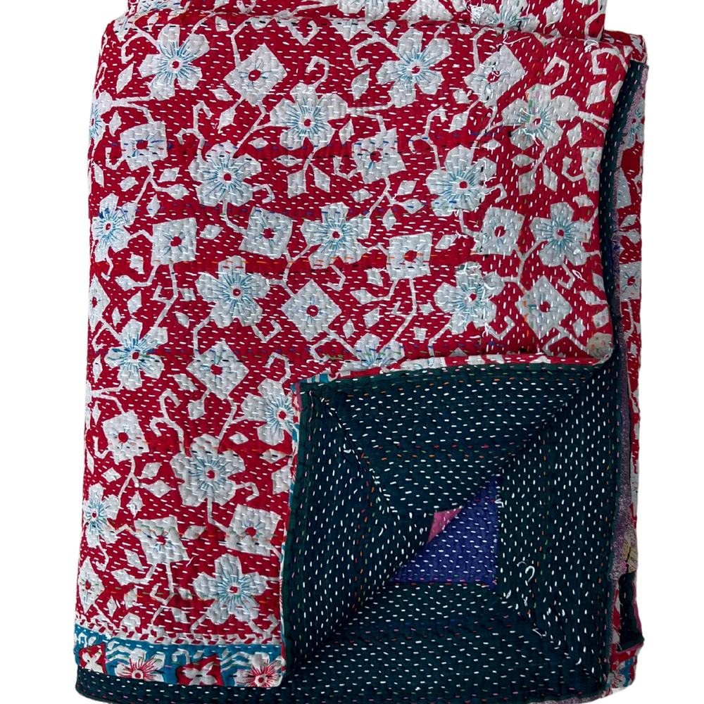 Heavyweight Kantha Quilt No. 702