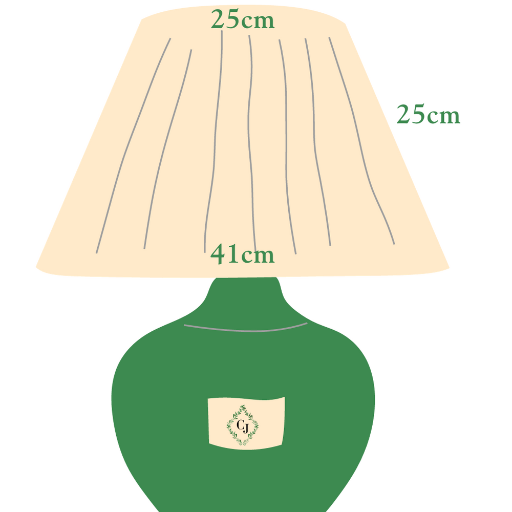 
                      
                        41cm Pink and Green Silk Sari Lampshade
                      
                    