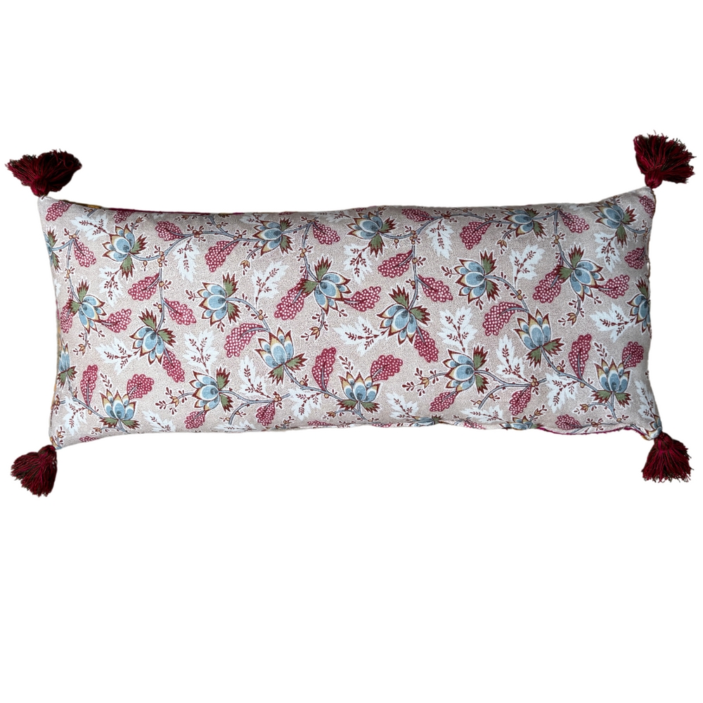 
                      
                        Phulkhari Cushions with Tassels - Pink
                      
                    