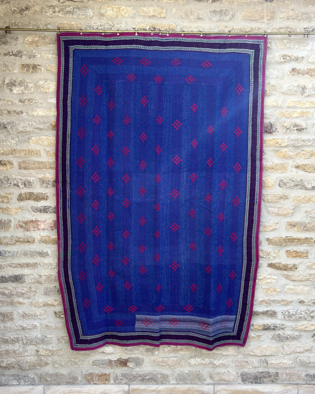 Midweight Kantha Quilt No. 787