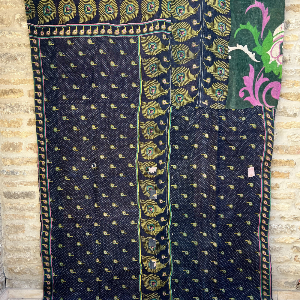 Midweight Kantha Quilt No. 818