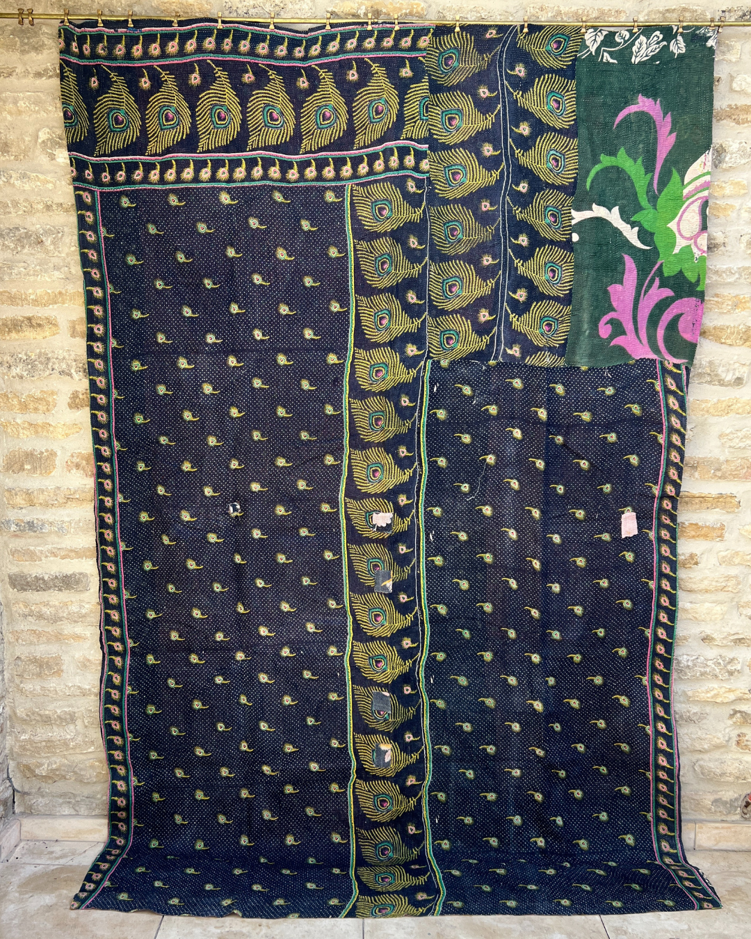 Midweight Kantha Quilt No. 818