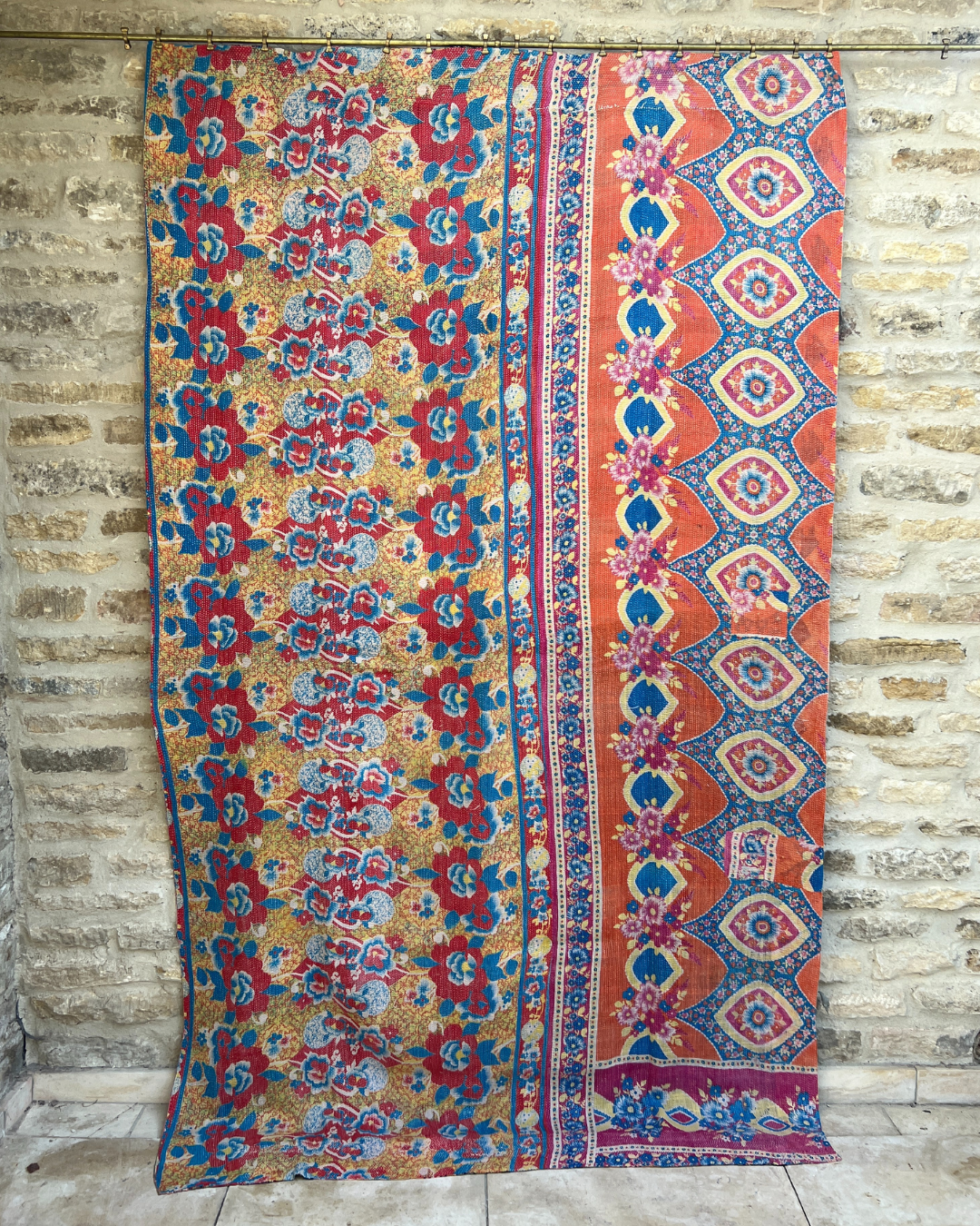 Midweight Kantha Quilt No. 788