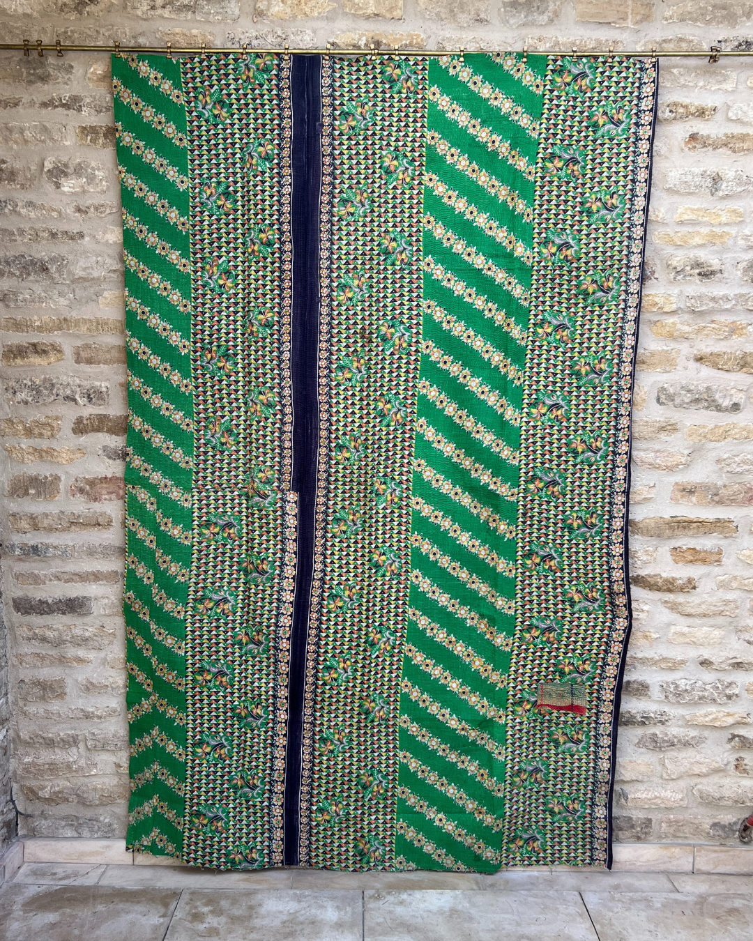 Heavyweight Kantha Quilt No. 831
