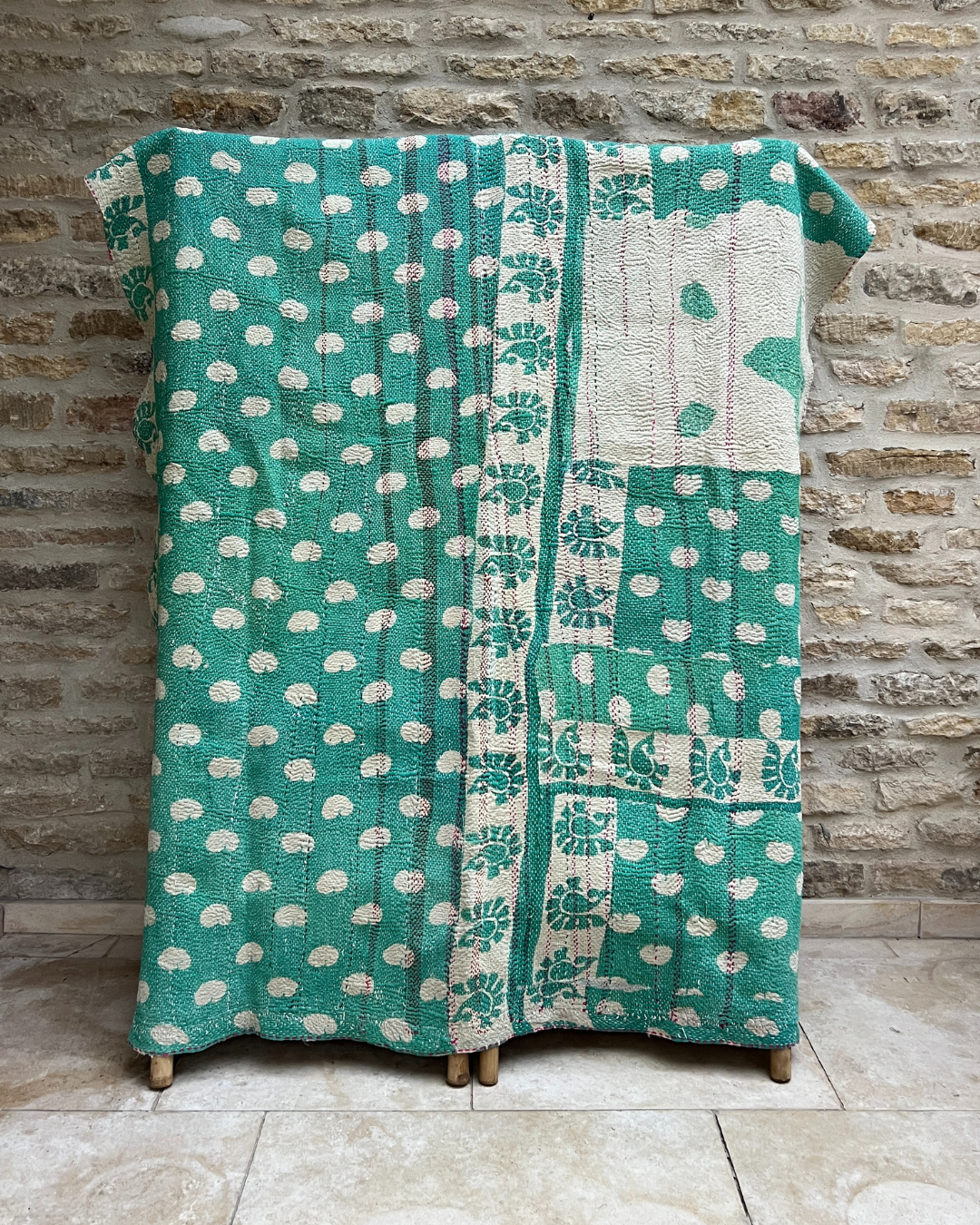 Heavyweight Kantha Quilt No. 602