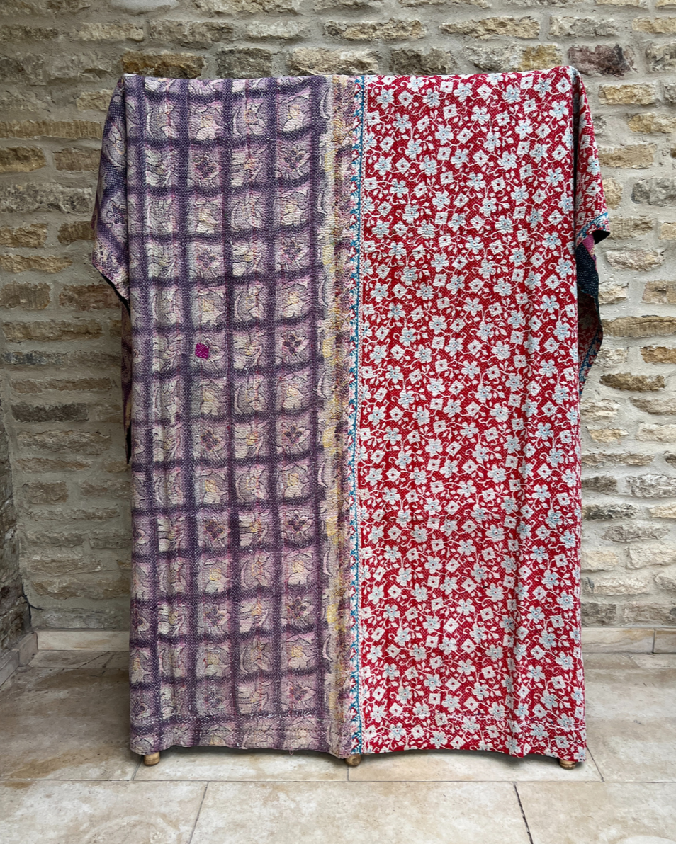 Heavyweight Kantha Quilt No. 702