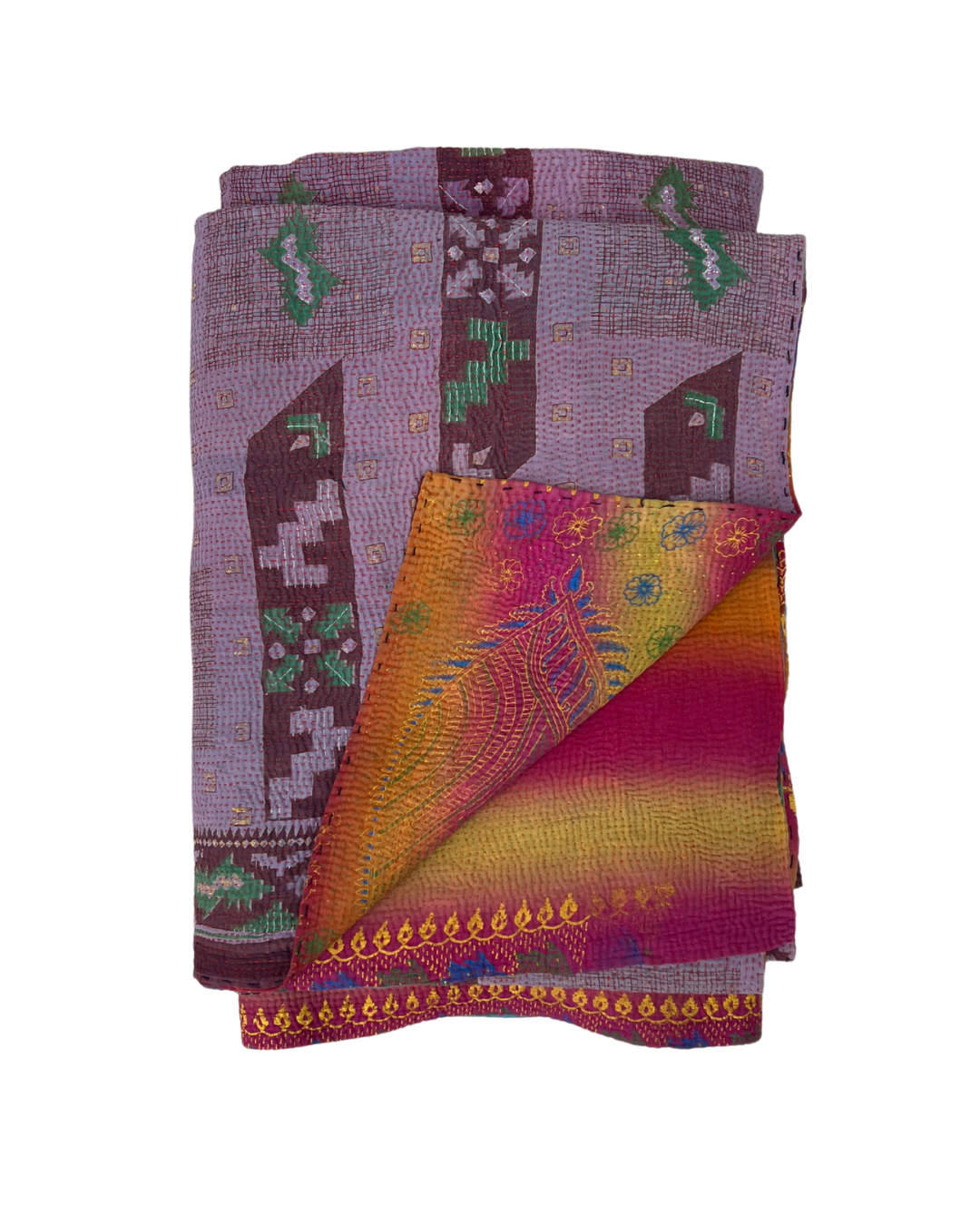 Midweight Kantha Quilt No. 791