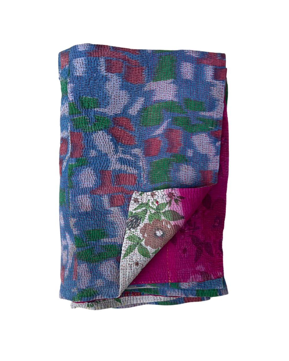 Lightweight Kantha Quilt No. 775