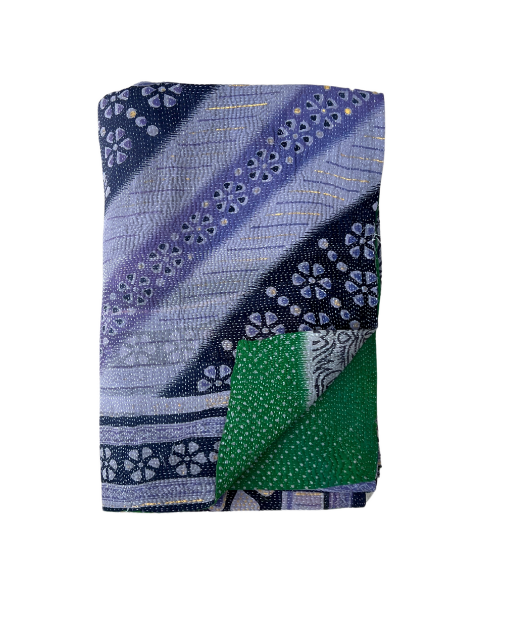 Lightweight Kantha Quilt No. 777