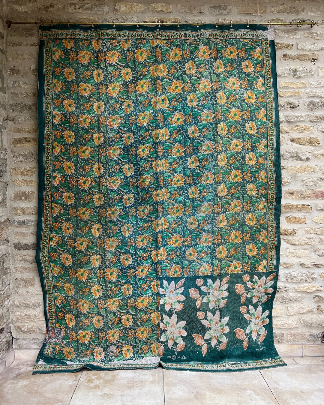 Heavyweight Kantha Quilt No. 759