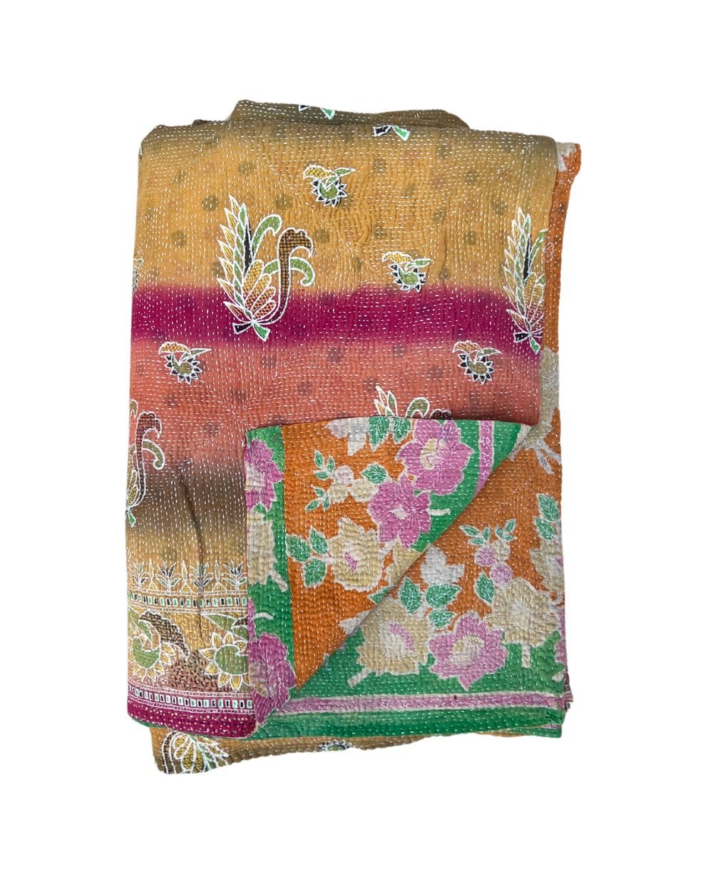 Midweight Kantha Quilt No. 782