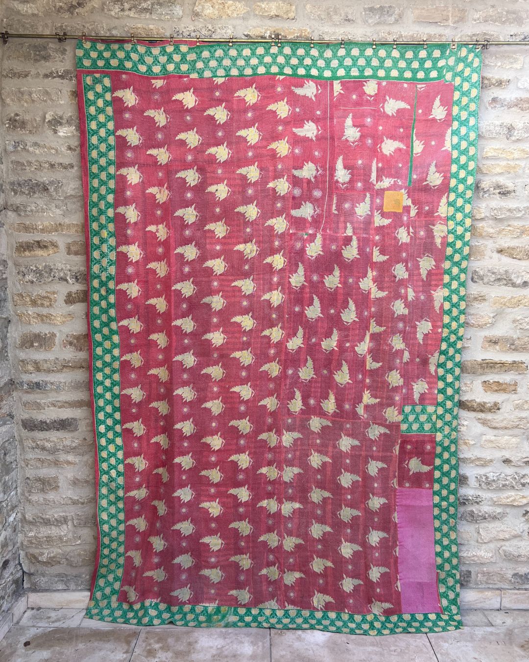 Midweight Kantha Quilt No. 783