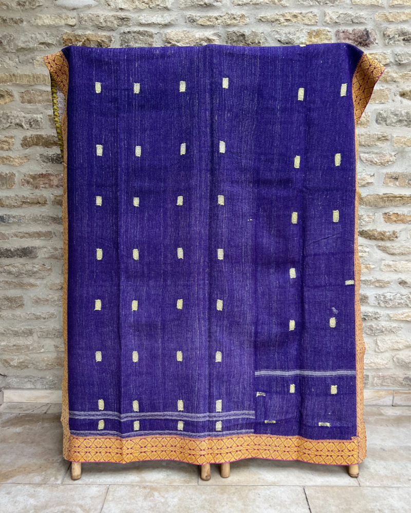 
                      
                        Midweight Kantha Quilt No. 688
                      
                    