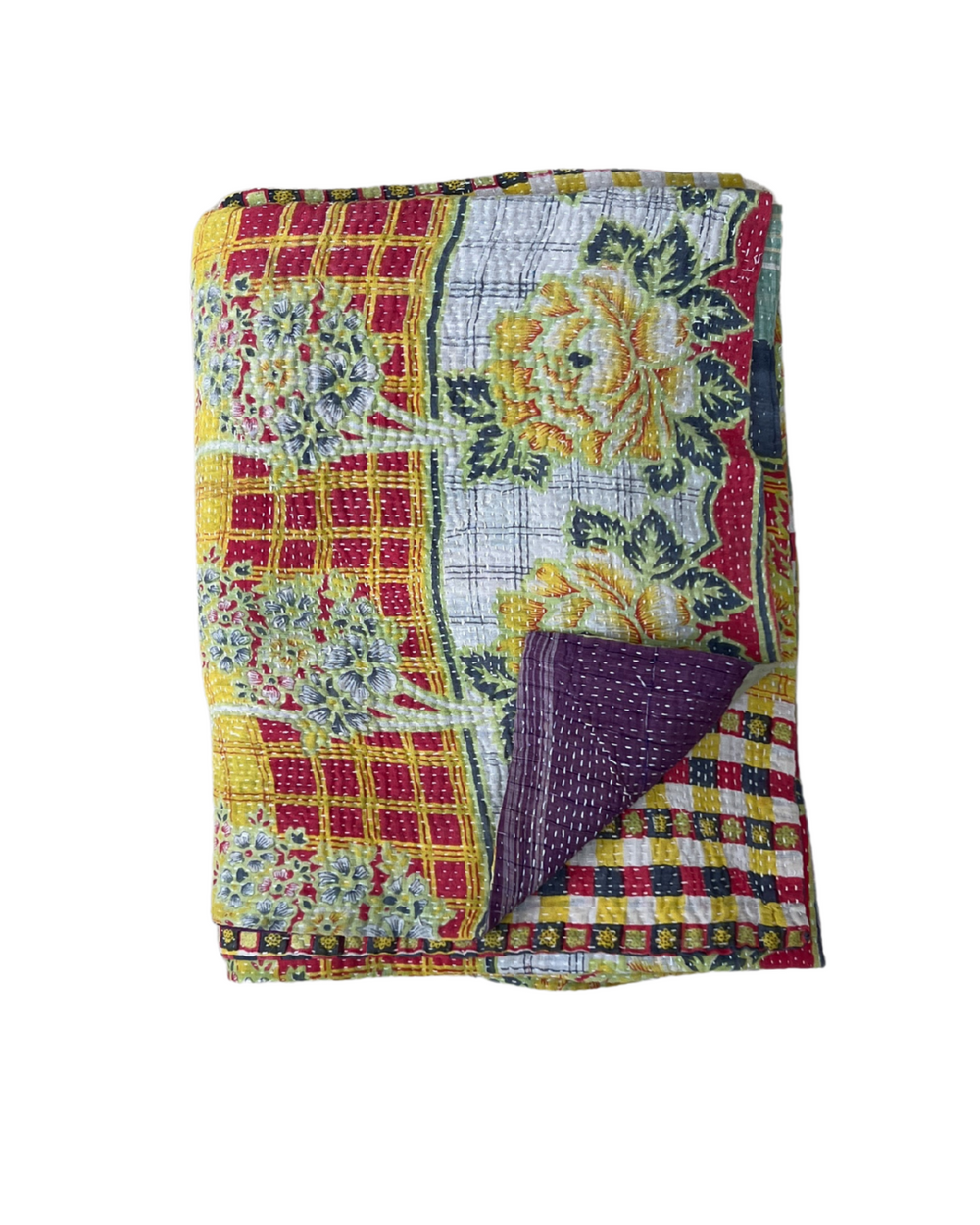Lightweight Kantha Quilt No. 774