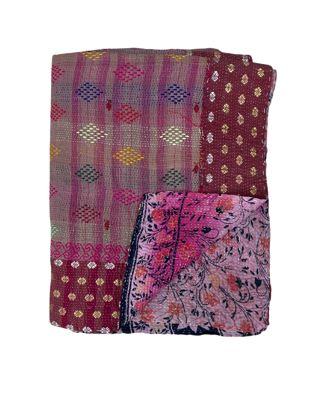 Midweight Kantha Quilt No. 792