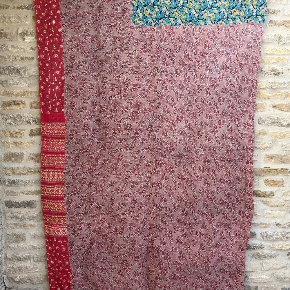 Midweight Kantha Quilt No. 785