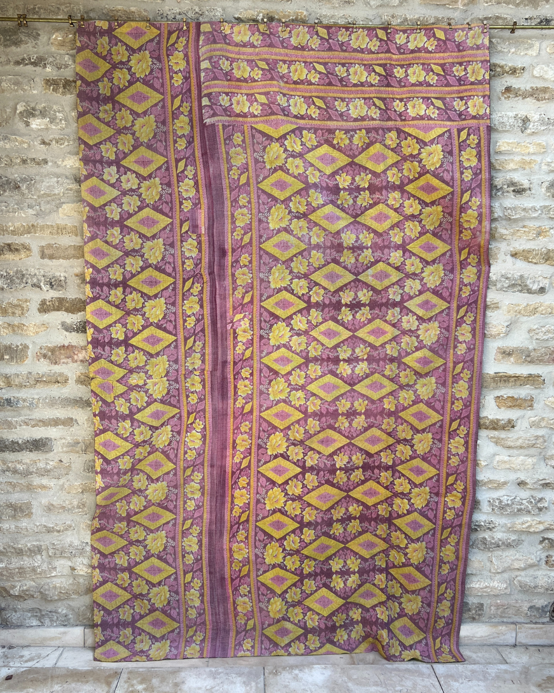 Midweight Kantha Quilt No. 796