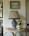 Create a Vintage Silk Sari Lampshade