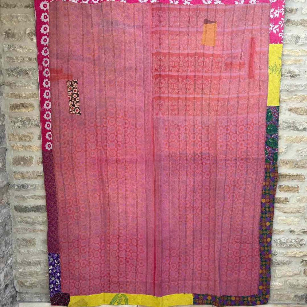Heavyweight Kantha Quilt No. 825
