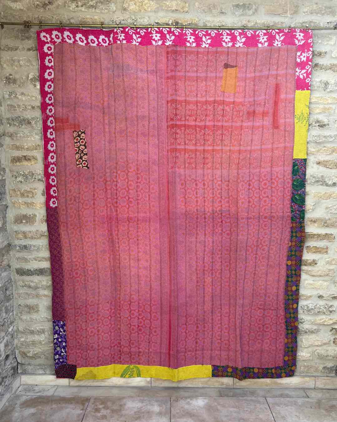 Heavyweight Kantha Quilt No. 825