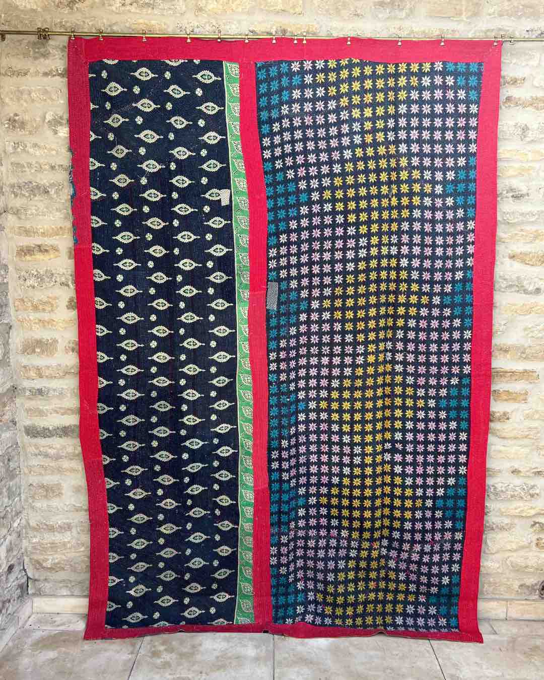 Heavyweight Kantha Quilt No. 827