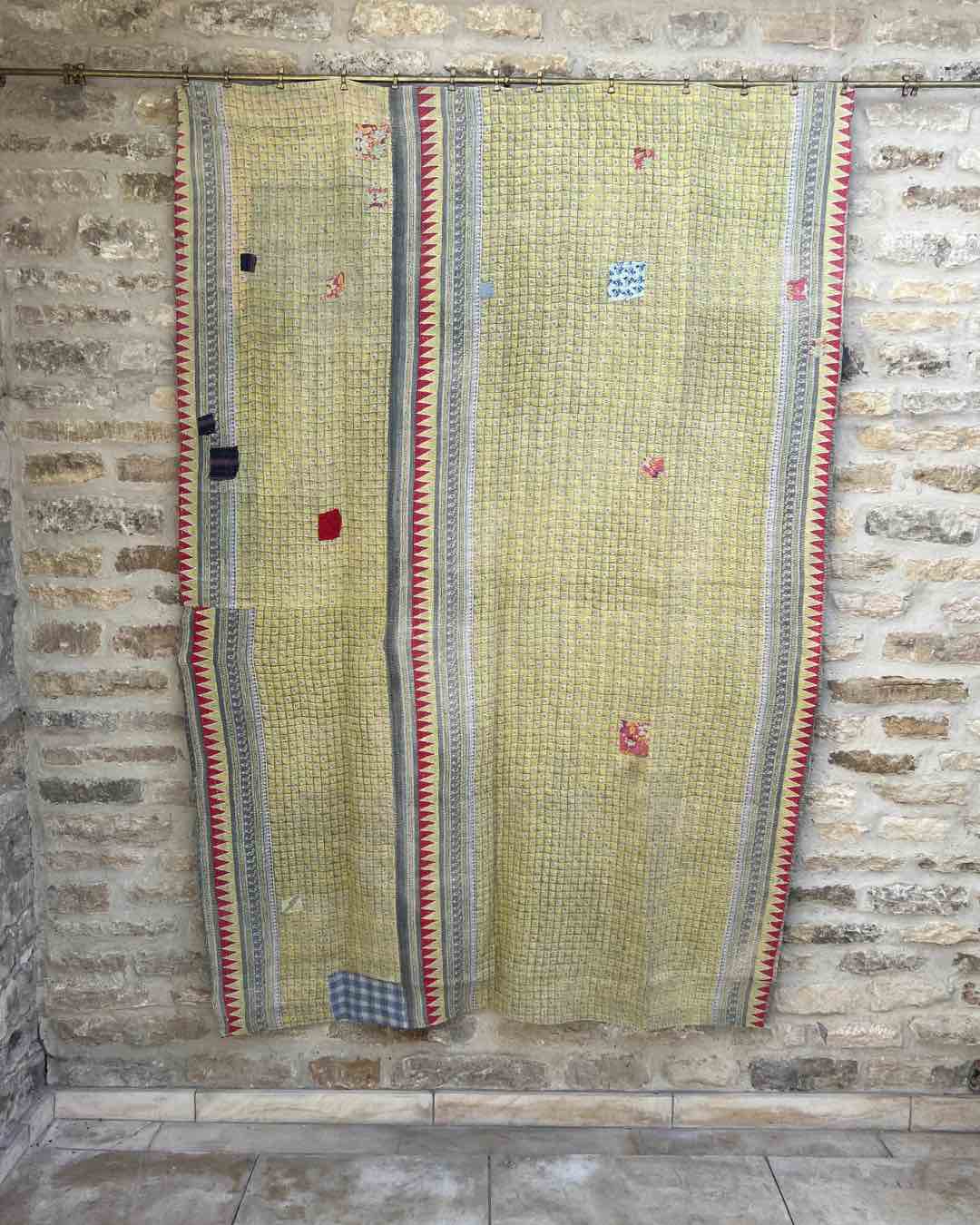 Heavyweight Kantha Quilt No. 828