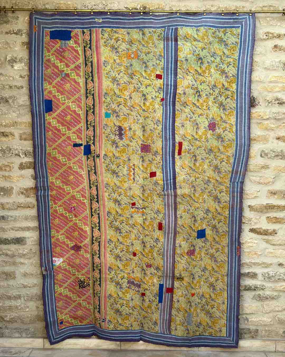 Heavyweight Kantha Quilt No. 829