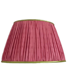  41 cm Pink Silk Sari Lampshade